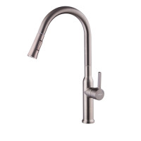 Смеситель для кухни с выдвижным изливом Mixxus Premium PULL 014 GRAPHITE (MI6959)