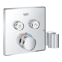 Термостат скрытого монтажа на 2 потребителя Grohe Grohtherm SmartControl (29125000)