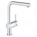 Змішувач для кухні з висувним виливом Grohe Minta (32168000)