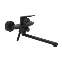 Смеситель для ванной Mixxus Premium DERBY 006 (EURO) BLACK (MI6602)