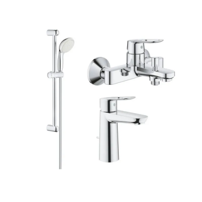 Набір змішувачів для ванни 3в1 Grohe BauLoop (UA123215M1) Набір змішувачів для ванни 3в1 Grohe BauLoop (UA123215M1)