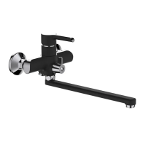 Смеситель для ванной MIXXUS PREMIUM EDEM 006 EURO (BLACK) (MI5841)