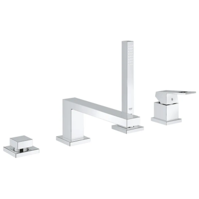 Змішувач на борт ванни на 4 отвори Grohe Eurocube (19897001)
