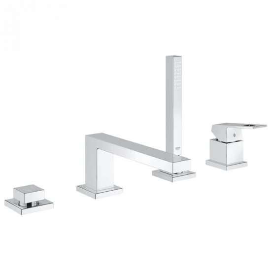 Змішувач на борт ванни на 4 отвори Grohe Eurocube (19897001)
