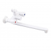 Змішувач для ванни Plamix Omega-140 Euro White (без шланга та лійки) (PM0648)