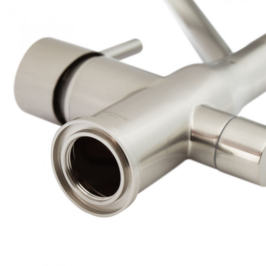 Змішувач для кухні MixxusPremium Gravity 021 SS COLOR REFL.GREY (MI6980)