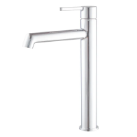 Смеситель для раковины высокий Koer KB-11029-01 Цвет хром (KR5479)