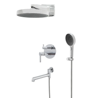 Встроенная душевая система Koer KB-66029-01 3 функции, цвет хром (KR5483)