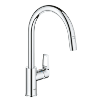 Однорычажный смеситель для кухни Grohe BauLoop New (30543000)