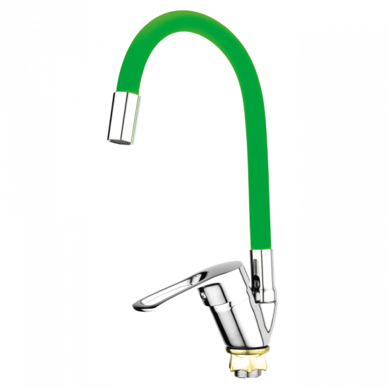 Змішувач для кухні Mixxus FANY 011 (Nut) Refl.Green (без підведення) (MI6292)