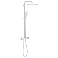 Душова система з термостатом для настінного монтажу Grohe Tempesta System 250 Cube (26689001)