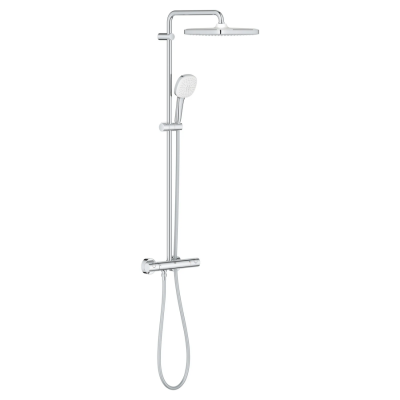 Душова система з термостатом для настінного монтажу Grohe Tempesta System 250 Cube (26689001)
