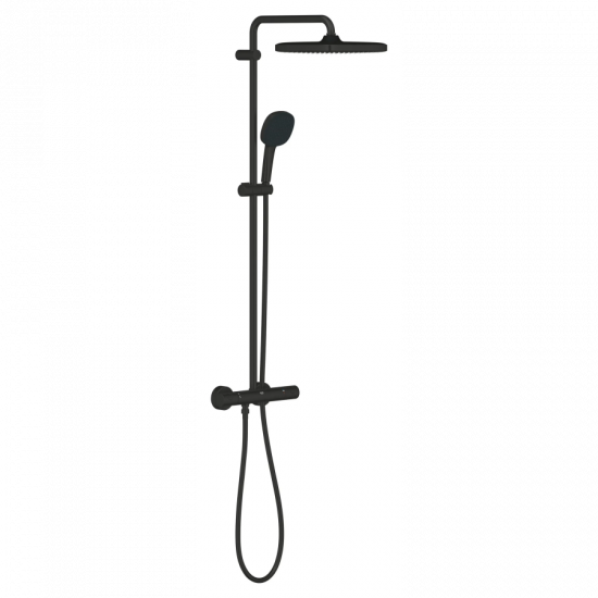 Душова система з термостатом для настінного монтажу Grohe Tempesta System 250 Cube (266892431)