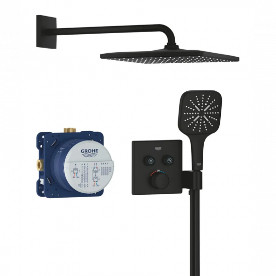 Душовий комплект Grohe Grohtherm SmartControl із Rainshower 310 Mono Cube (34865KF0)