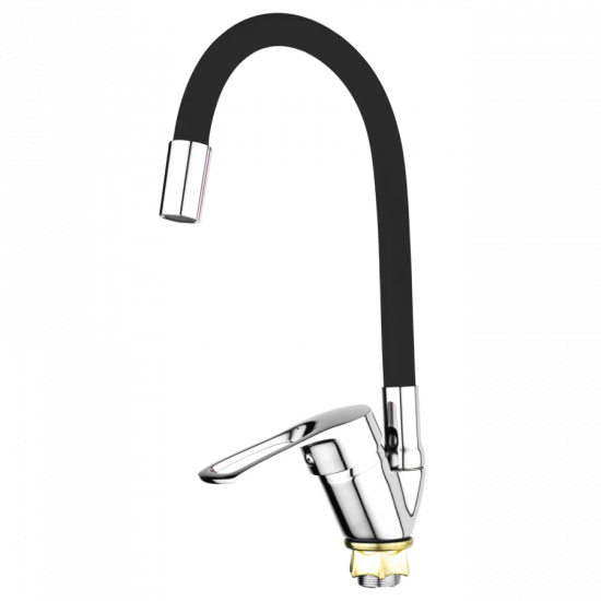 Змішувач для кухні Mixxus FANY 011 (Nut) Refl.Black (без підведення) (MI6287)