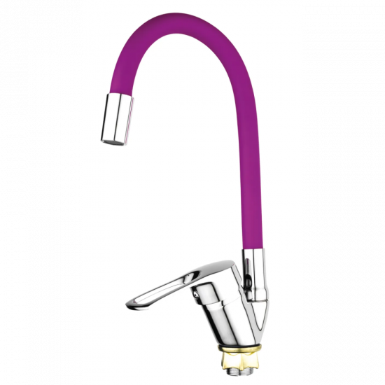 Змішувач для кухні Mixxus FANY 011 (Nut) Refl.Purple (без підведення) (MI6291)