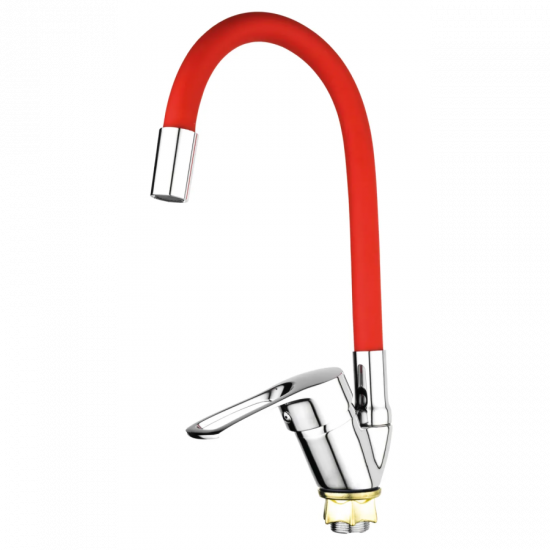 Змішувач для кухні Mixxus FANY 011 (Nut) Refl.Red (без підведення) (MI6290)
