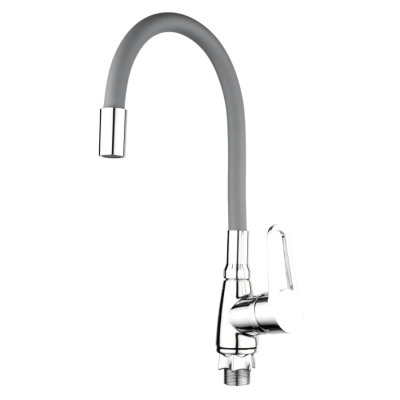 Змішувач для кухні Mixxus Elba 014 (Nut) Refl.Grey (без підведення) (MI6308)