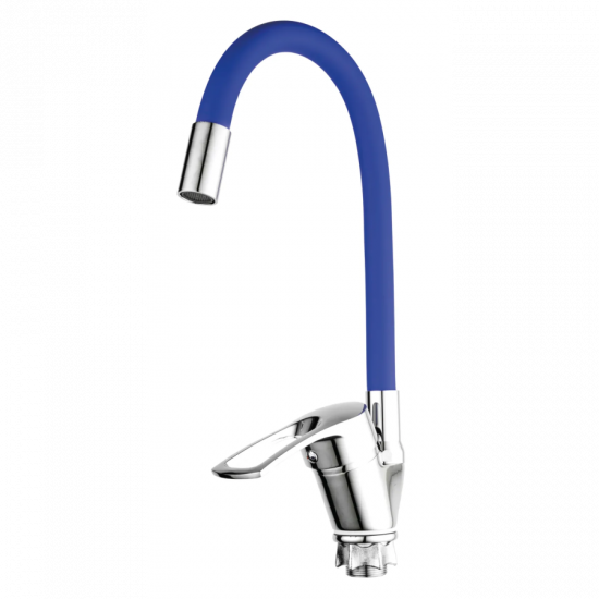 Змішувач для кухні Mixxus FANY 011 (Nut) Refl.Blue (без підведення) (MI6293)