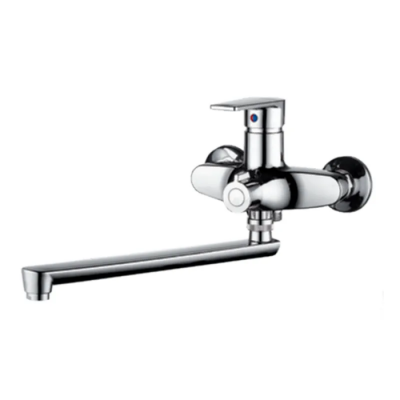 Змішувач для ванни Plamix Oscar-006 Euro.Chrome (без шланга та лійки) (PM0617) Змішувач для ванни Plamix Oscar-006 Euro.Chrome (без шланга та лійки) (PM0617)