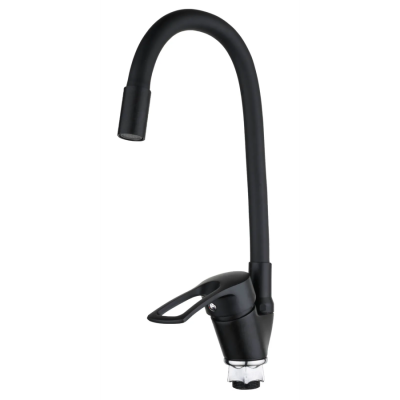 Змішувач для кухні Mixxus FANY 011 (Nut) Black Refl.Black (без підведення) (MI6294)