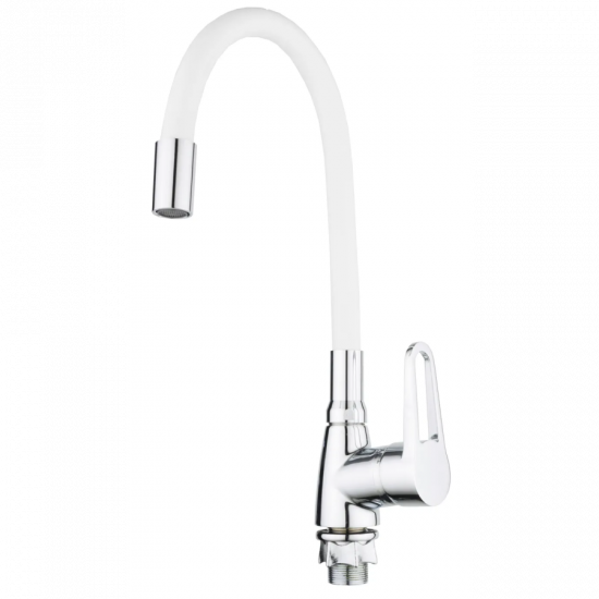 Змішувач для кухні Mixxus Elba 014 (Nut) Refl.White (без підведення) (MI6310)