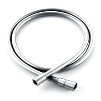 Шланг для душа Koer KB-0804-175-01 (силиконовый 175 см) (Цвет хром) (KR4808)