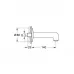 Вилив для ванни Grohe BauClassic Neutral (13258000)