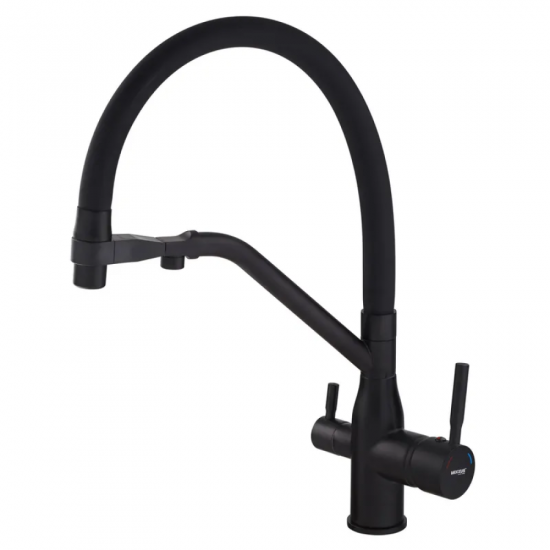 Змішувач для кухні MixxusPremium Gravity 021 BLACK REFL.BLACK (MI6978)