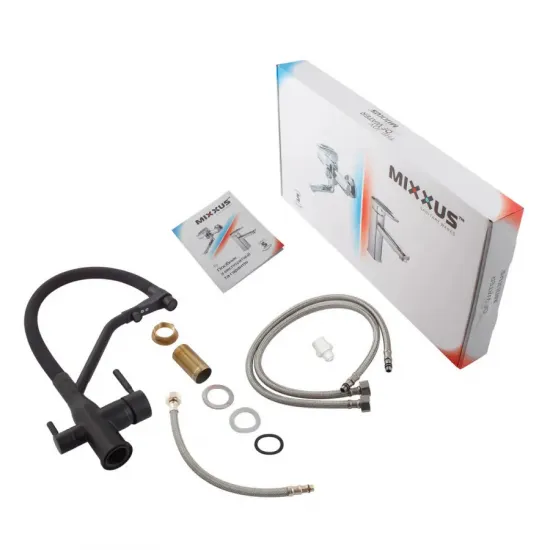 Змішувач для кухні MixxusPremium Gravity 021 BLACK REFL.BLACK (MI6978)