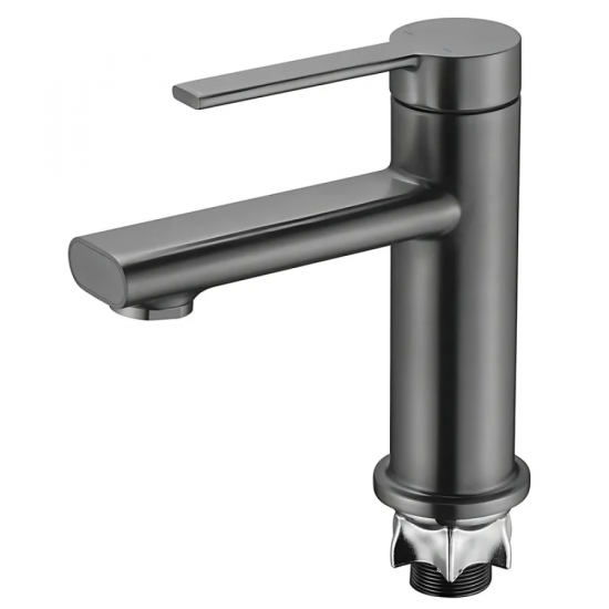 Змішувач для умивальника Mixxus Lord 001 Nut Graphite (Колір графіт) (MI7137)