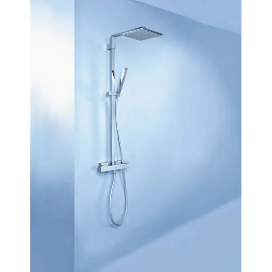 Душова система з термостатом для душа Grohe Euphoria Cube System (26087000) Душова система з термостатом для душа Grohe Euphoria Cube System (26087000)