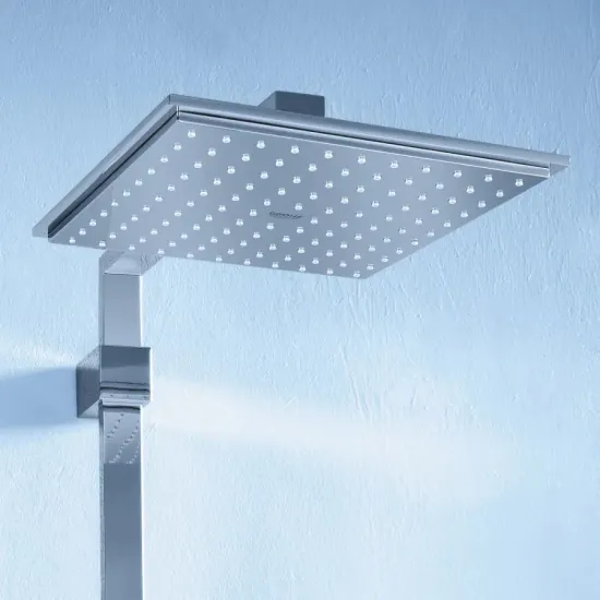 Душова система з термостатом для душа Grohe Euphoria Cube System (26087000) Душова система з термостатом для душа Grohe Euphoria Cube System (26087000)