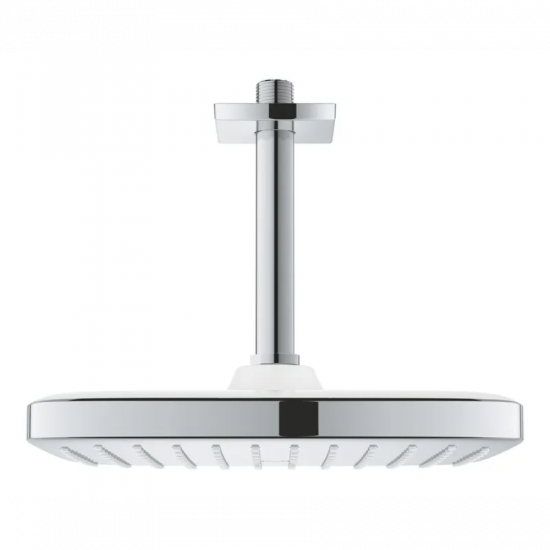 Верхній душ зі стельовим кронштейном Grohe Tempesta Cube (260088000)