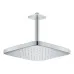 Верхній душ зі стельовим кронштейном Grohe Tempesta Cube (260088000)