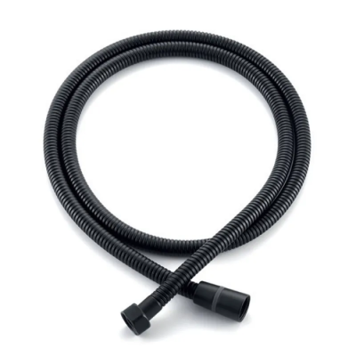 Шланг для душу Koer KB-0801-150-05 (оплетіння нерж. 150 см) (Колір чорний) (KR4804)