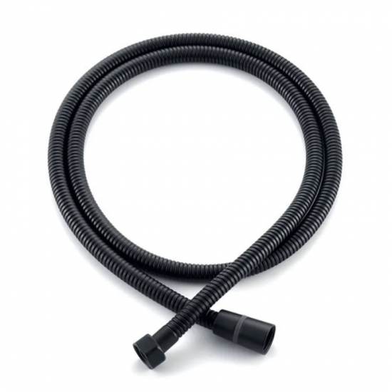 Шланг для душу Koer KB-0801-150-05 (оплетіння нерж. 150 см) (Колір чорний) (KR4804)