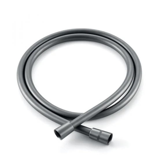 Шланг для душу Koer KB-0804-150-07 (силіконовий 150 см) (Колір графітовий) (KR4811)