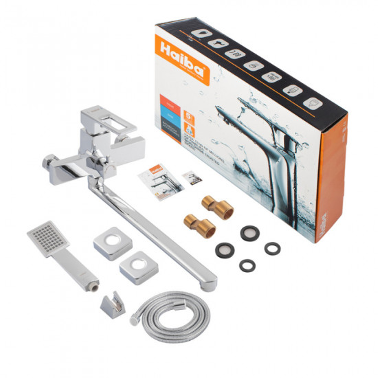 Змішувач для ванни Haiba KANT 006 EURO (HB9602) Змішувач для ванни Haiba KANT 006 EURO (HB9602)