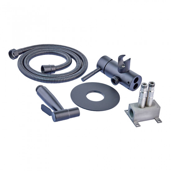 Змішувач для гігієнічного душу Mixxus SUS-333 Black (MI6036)