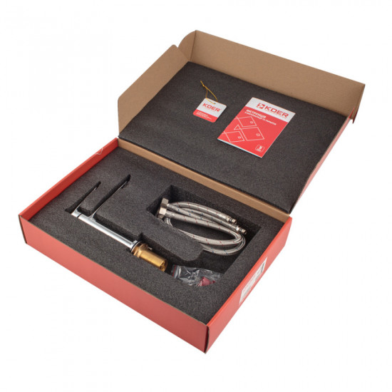 Змішувач для умивальника Koer KB-10028-01 (KR5289)