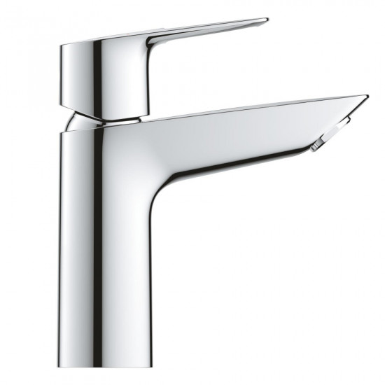 Одноважільний змішувач для раковини M-Size Grohe BauLoop New з нажимним донним клапаном (23886001)