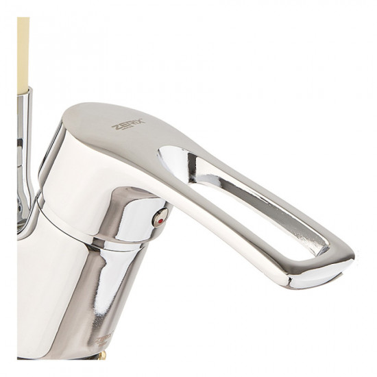 Кухонний змішувач із силіконовим виливом Zerix YUB 181 Reflector Ivory (ZX4976) Кухонний змішувач із силіконовим виливом Zerix YUB 181 Reflector Ivory (ZX4976)