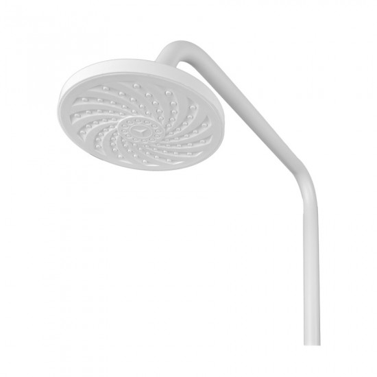 Душевая колонна с смесителем Plamix Lucas-009-J White (PM0712)