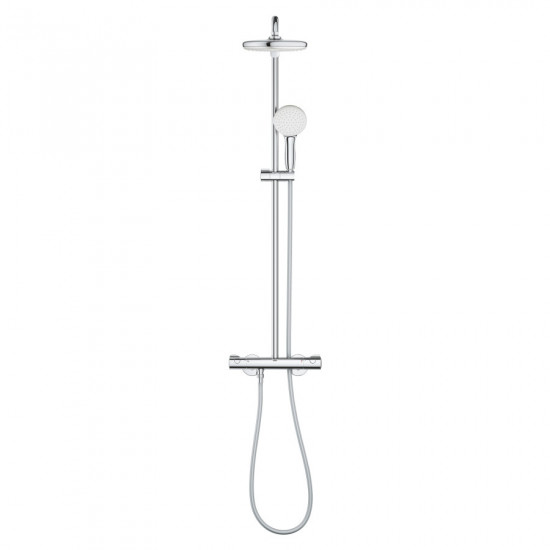 Душова система Grohe Tempesta System 210 з термостатом для настінного монтажу (26811001)