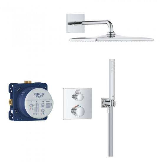 Душова система прихованого монтажу з термостатом Grohe Grohtherm (34870000)