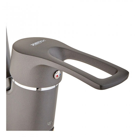 Змішувач для кухні Zerix YUB 181 GREY (ZX0716)