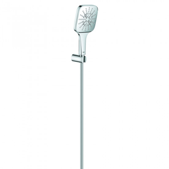 Душовий набір з тримачем, 3 режими струменя Grohe Rainshower SmartActive (26589000)