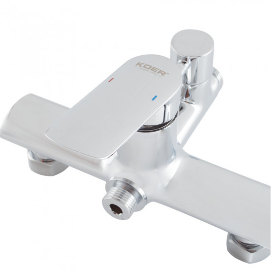 Душова колона зі змішувачем Koer KB-52028-01, 2 функції (KR5309)