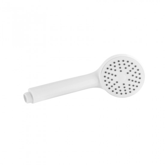 Змішувач для ванни Plamix Cezar-006 EURO SET White (з шлангом, лійкою та кронштейном) (PM0666)